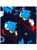 Sonic Overall Fleece Schlafanzug Sonic The Hedgehog in Dunkelblau
