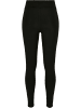 Urban Classics Urban Classics Damen Ladies Recycled High Waist Leggings in black