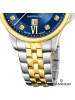 Candino Analog-Armbanduhr Candino Elegance silber, gold mittel (ca. 34mm)