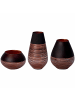 Villeroy & Boch 3er Set Deko-Set Manufacture Swirl schwarz in schwarz