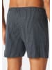 Schiesser Boxershorts Singel-Jersey in Dunkelblau / blau