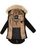 Navahoo Wintermantel Bombii in Schwarz