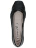 Caprice Ballerinas in Schwarz