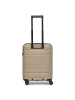 Redolz Essentials 11 4 Rollen Kabinentrolley 55 cm mit Dehnfalte in beige