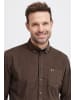 FQ1924 Langarmhemd FQSteven in Braun