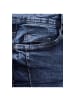Cecil Capri in mid blue wash