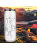 Mr. & Mrs. Panda Wasserflasche Fuchs Laterne ohne Spruch in Weiß