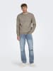 ONLY & SONS Strickpullover in Vintage Khaki