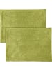 Erwin Müller Jacquard, Baumwollmischung Tischset 2er-Pack Arnsberg in apfelgrün