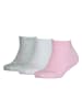 Puma Socken 3er Pack in Rosa