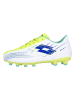 Lotto Fußballschuhe Solista in BPB All White/Surf The Web/Sunny Lime