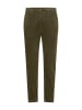 Camel Active Regular Fit Chino Hose aus Cord in Waldgrün