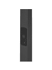 Beliani Stehleuchte SCULPTOR in Schwarz - (W) 135 x (H) 197 x (L) 30 cm