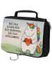 Mr. & Mrs. Panda Kosmetiktasche Einhorn Herz Design mit Spruch in Weiß