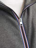 Jack & Jones Sweatshirt mit Reißverschluss in Dark Grey Melange