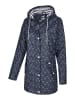 mh michael heinen Regenjacke Schirm in navy-weiss