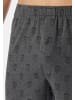 Schiesser Boxershorts Single Jersey in Grau / blau