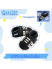 Yalion Baby Leder-Krabbelschuhe in Schwarz