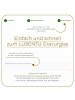 LUXENTU Bierkrug mit Gravur Legende seit 50 Jahren 0,5 Liter in transparent