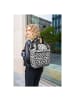 Reisenthel travelling allrounder R - Rucksack 40 cm (leo vanilla) in leo nero