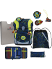 DerDieDas derdiedas Schulranzen Set 5-tlg. ErgoFlex Tiny Neon Crazy in blau
