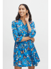 b. young Kleid BYMMJOELLA Regular fit in Ibiza Blue Mix