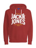 Jack & Jones Sweatshirt 'Mel' in rot