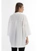 RISA Damen Oversized Hemd in Wollweiss