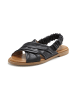 LASCANA Sandale in schwarz