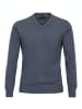 CASAMODA V-Pullover für Herren in blau