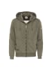 Camel Active Zip-Hoodie in olive brown