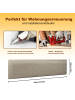 Yalion 4er-Set Wandkissen Leinen 15x60cm 3D Gepolsterte Wandpaneele in Khaki