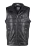 JCC Lederweste 3102179 in schwarz