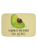Mr. & Mrs. Panda Badvorleger Avocado Schwangerschaft mit Spruch in Gelb Pastell