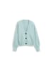 Tom Tailor Pullover in white moss melange