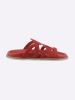 Heine Pantolette in rot