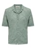 ONLY & SONS Strick-Shirt in Iceberg Green