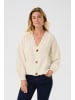 Cream Strickjacke CRHoliday Straight fit in Eggnog