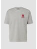 s.Oliver T-Shirt in 94D4_grau meliert