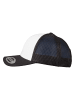  Flexfit  Flexfit Unisex Retro Trucker Colored Front in blk/wht/blk