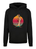 F4NT4STIC Basic Hoodie Disney König der Löwen Timon Sunset in schwarz