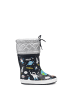 AIGLE Gummistiefel Giboulee Space in dunkelbalu bunt-kombi