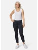 GOLDNER Schmale Stretchhose BELLA in dunkelblau