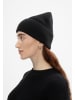 MELA Rippstrick Mütze Style KALI in schwarz