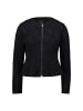 Zero  Blazer Wildlederoptik in Black Beauty