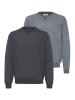 BLEND Rundhalspullover BHPullover 2-Pack in Blau