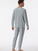 Schiesser Pyjama Warming Nightwear in Grau