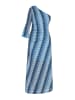 IZIA Damen Kleid in Blau Mehrfarbig