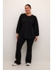 KAFFE curve Langarm - Hemd KCrory Loose fit in Black Deep