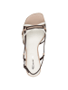 Tamaris Sandalette in TAUPE COMB